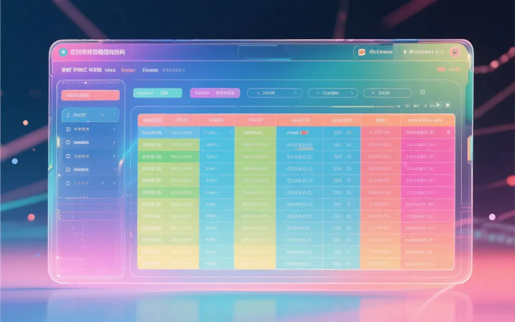 数据结构化展示与可视化流程